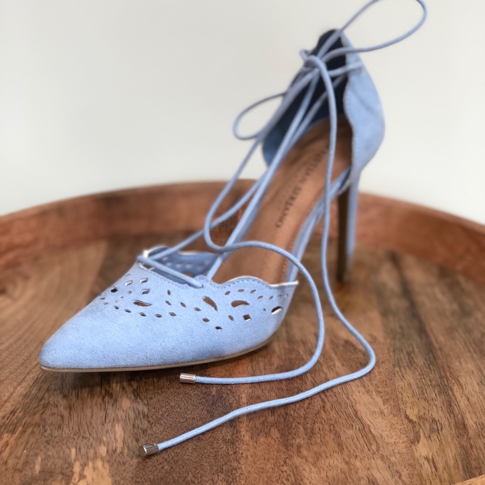 Baby Blue Heels